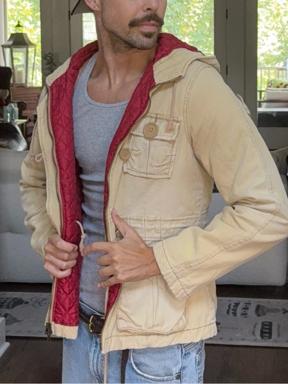 Abercrombie Y2K Utility Jacket 🤎